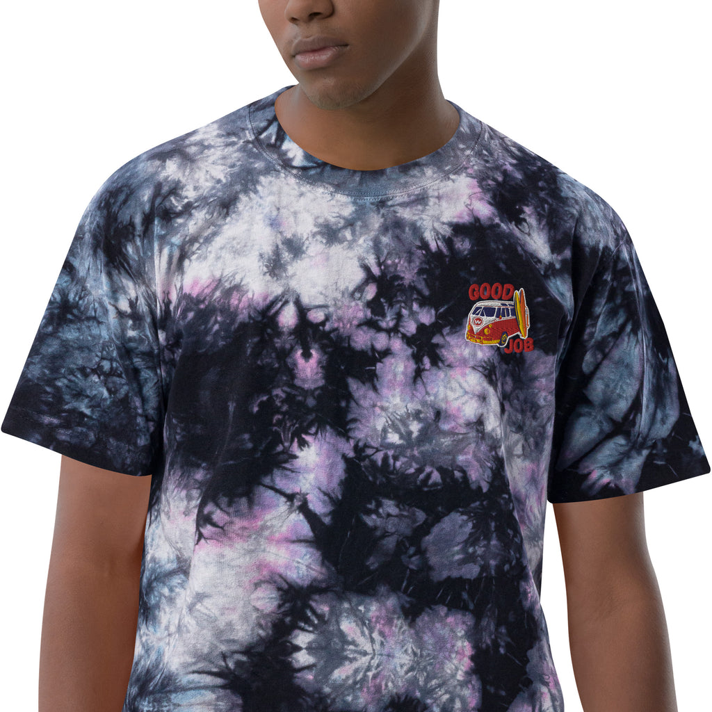 Oversized tie-dye t-shirt